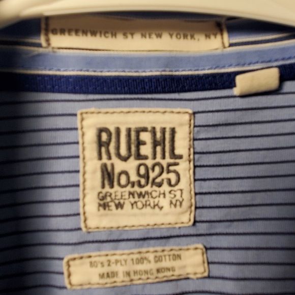 𝅺ruehl No. 925 Shirt, sz. L - Picture 5 of 8